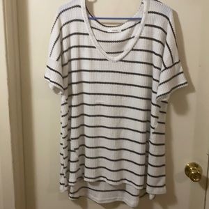 Striped cherish top